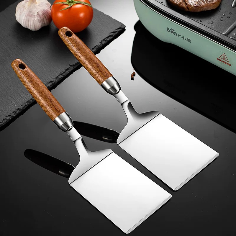 Okonomiyaki Spatula - Stainless Steel Frying Spatula for Kitchen