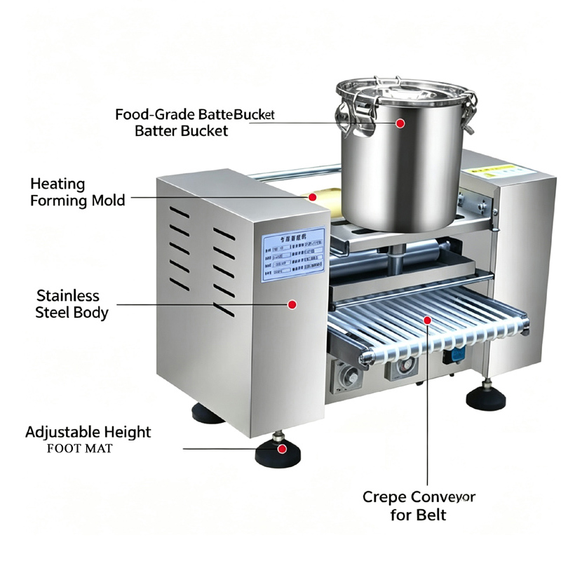 Commercial Automatic Egg Wrapp - Spring Roll Wrapper review and price
