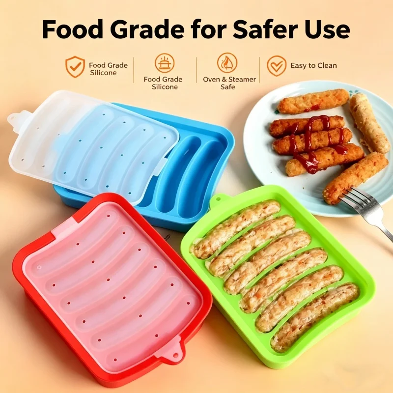 Food Grade Silicone Sausage Mo - Hot Dog Press review and price