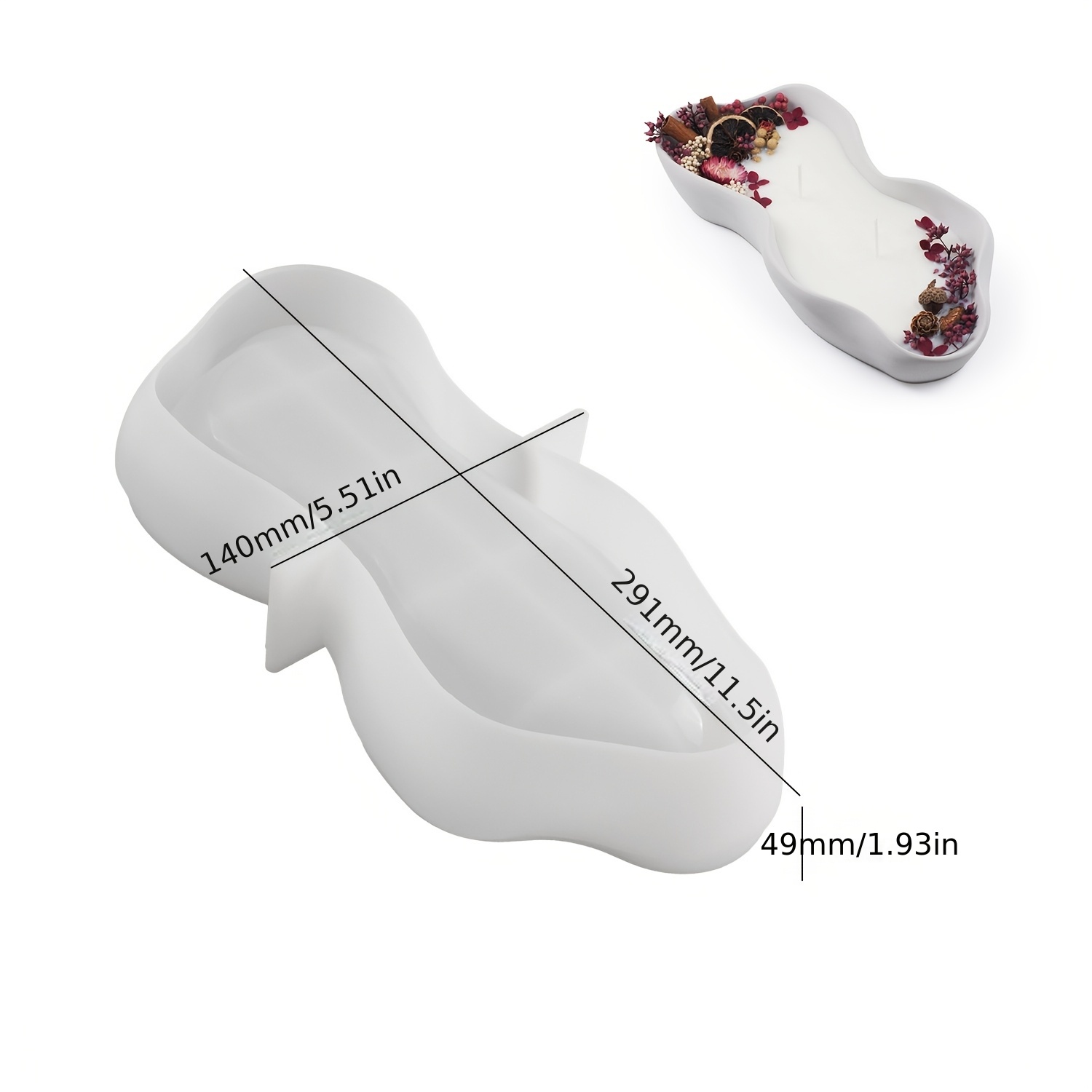 1 Large Irregular Oval Silicon - Potsticker Mold review and price