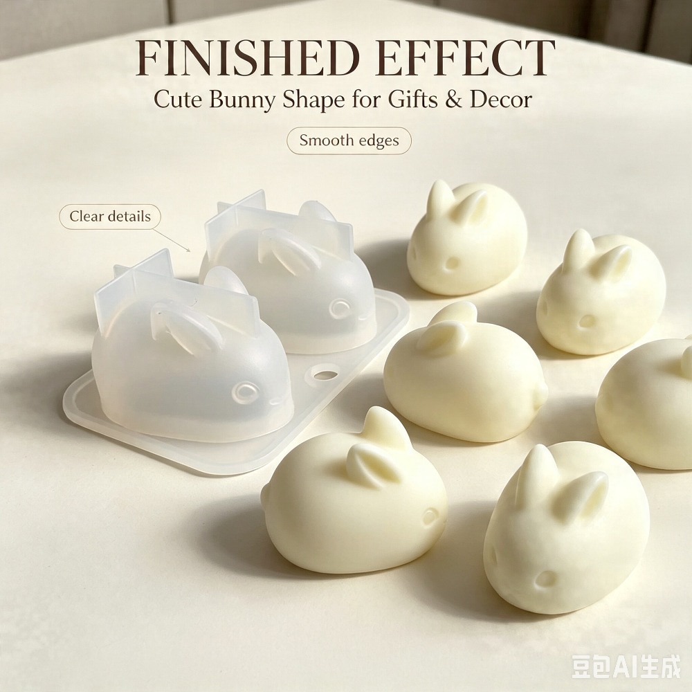 3D Mini Rabbit Silicone Mold F - Bunny Cake Mold review and price