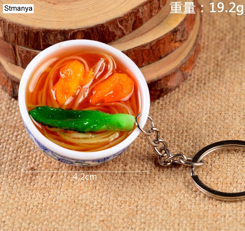 New Simulation Food Key Chains - Dim Sum Basket review and price