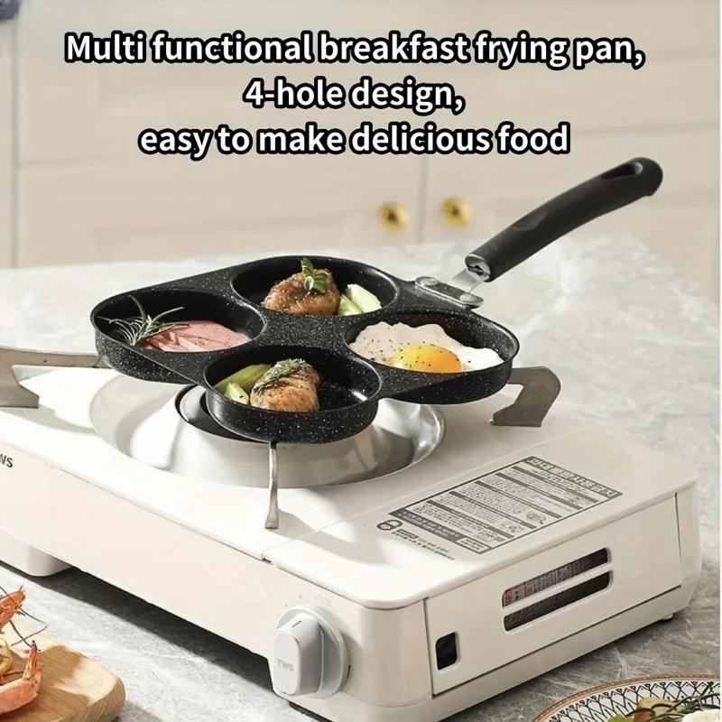 Non‑Stick Multi‑Hole Egg Burge - Mini Pancake Griddle review and price