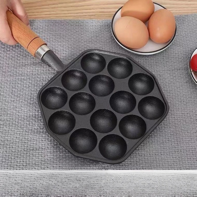 Baking Takoyaki Pan 14 Holes G - Cast Iron Corn review and price