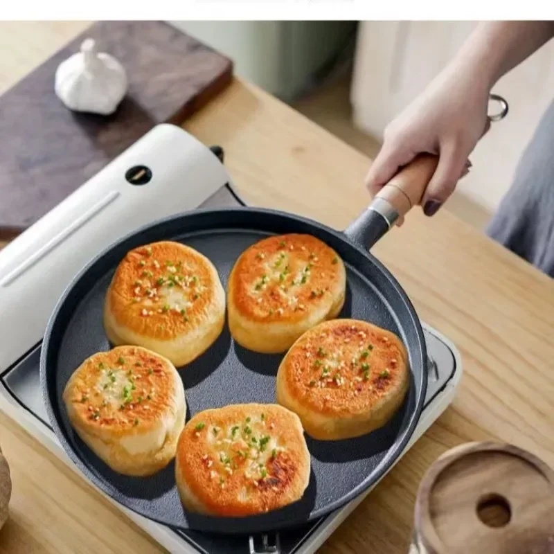 26cm Uncoated Cast Iron Skille - Mini Pancake Griddle review and price