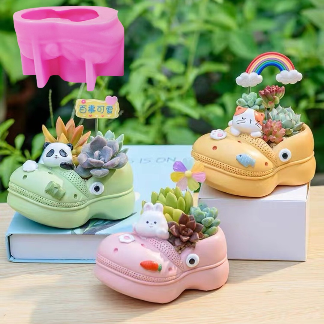 3D Animal Slippers Succulent P - Potsticker Mold review and price