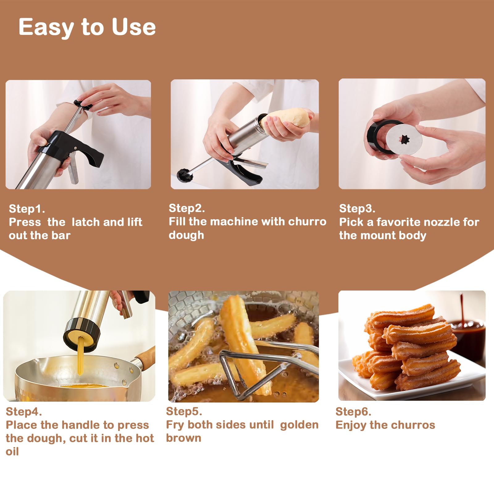 Traditional Churro Maker Machi - Churros Maker Gun review and price