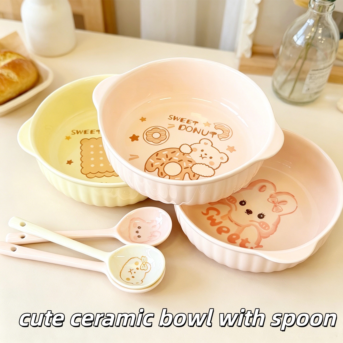 7.5 Inch Cute Cartoon Bear Rab - Dim Sum Basket review and price