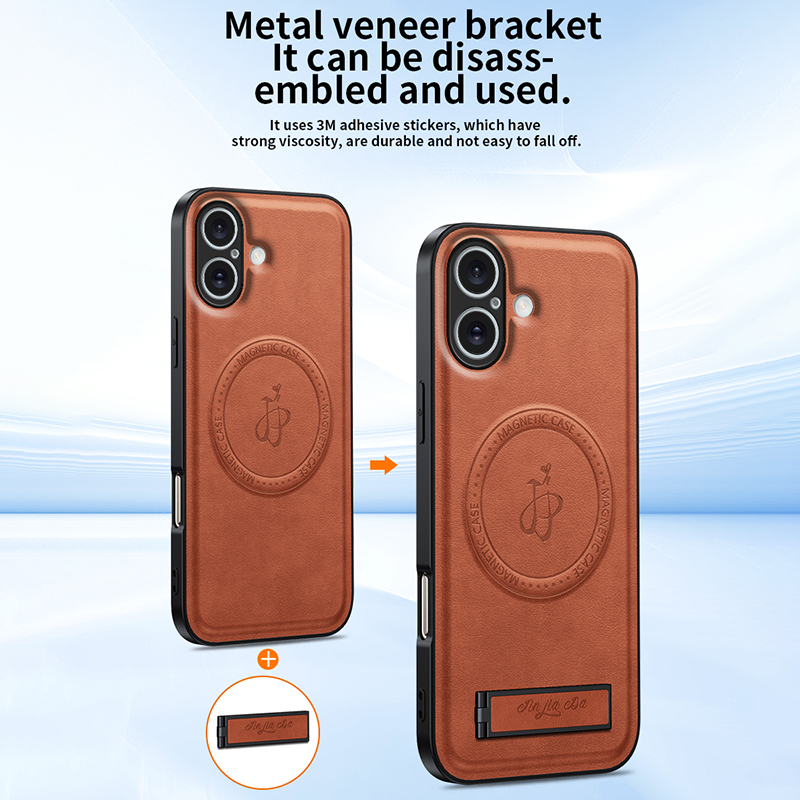 Luxury Leather Stand Phone Cas - Taco Stand Holder review and price