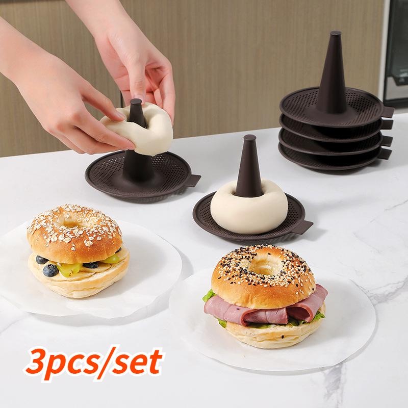 3Pcs/Set Donut Silicone Baking - Donut Mold Silicone review and price