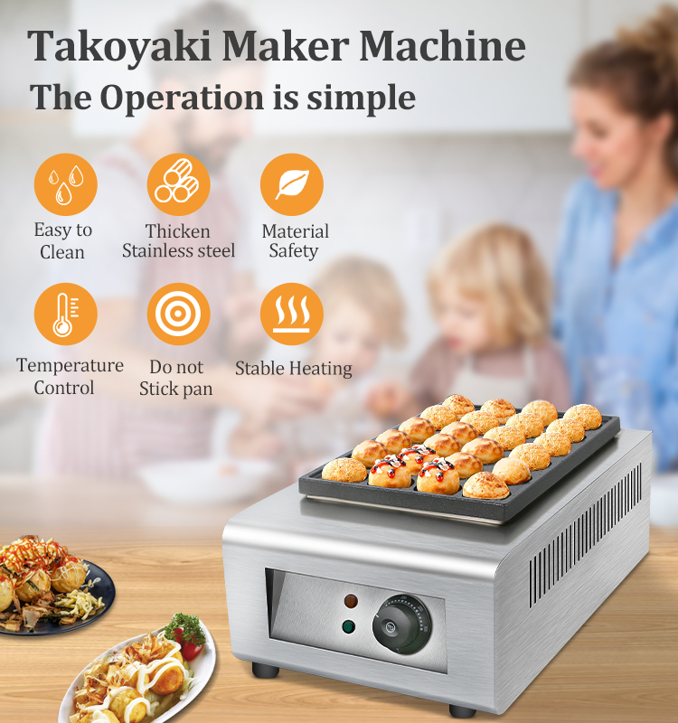 Commercial Big Power Electric  - Takoyaki Grill Plate review and price