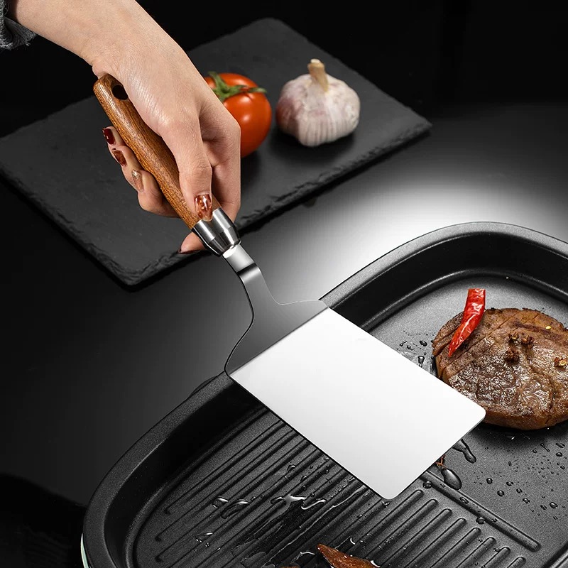 Stainless Steel Frying Spatula - Okonomiyaki Spatula review and price