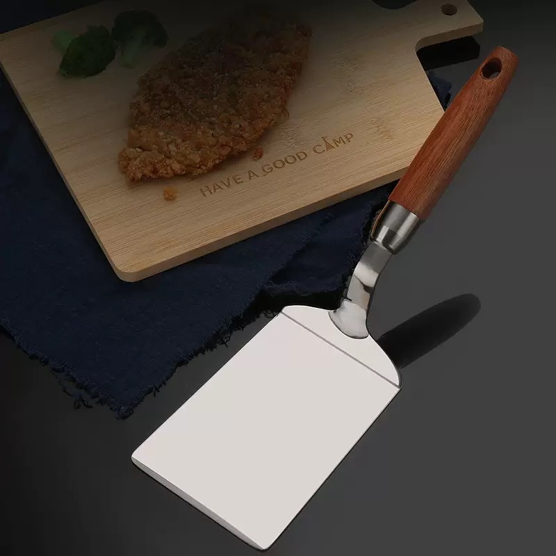 Stainless Steel Frying Spatula - Okonomiyaki Spatula review and price