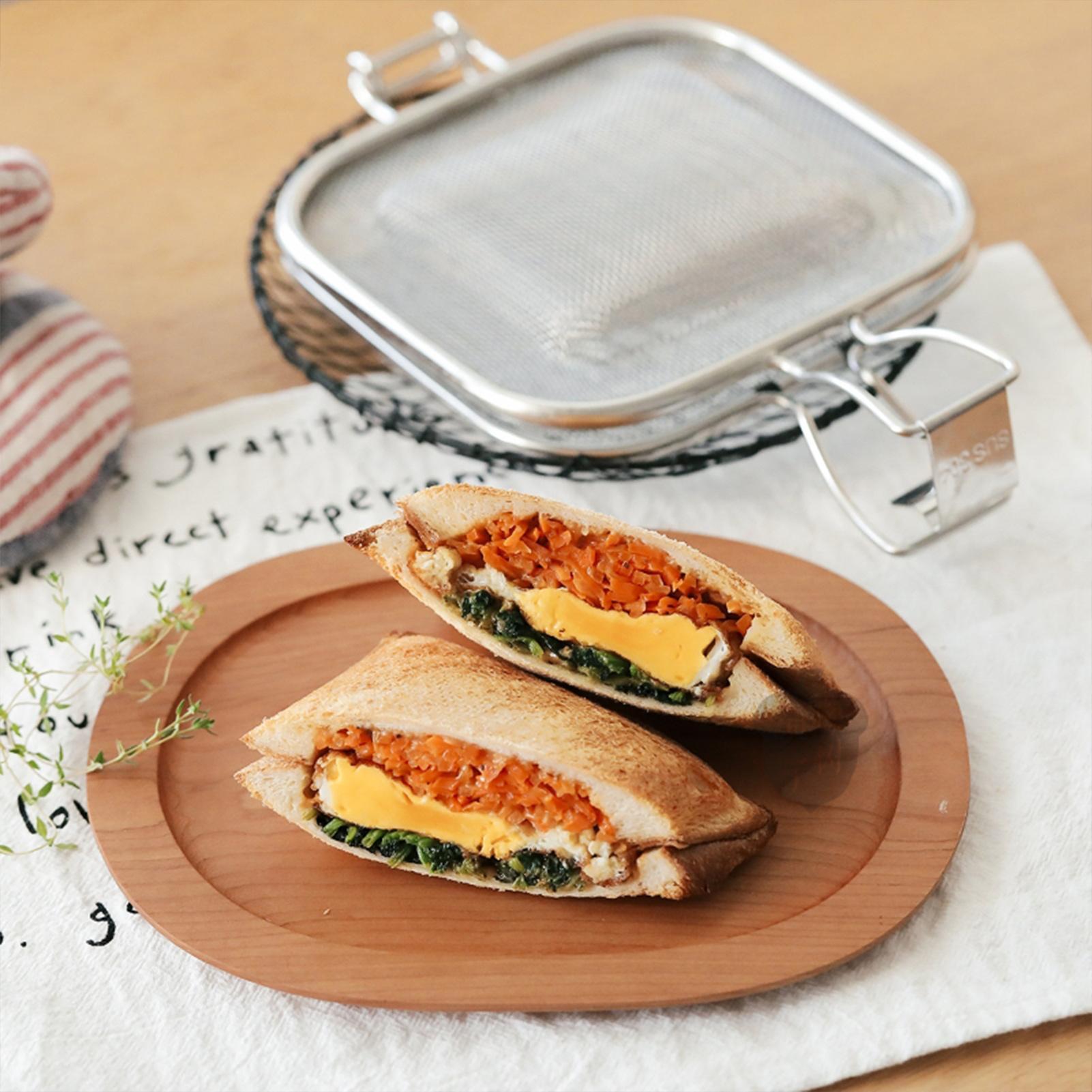 Stainless Steel Sandwich Press - Hot Dog Press review and price