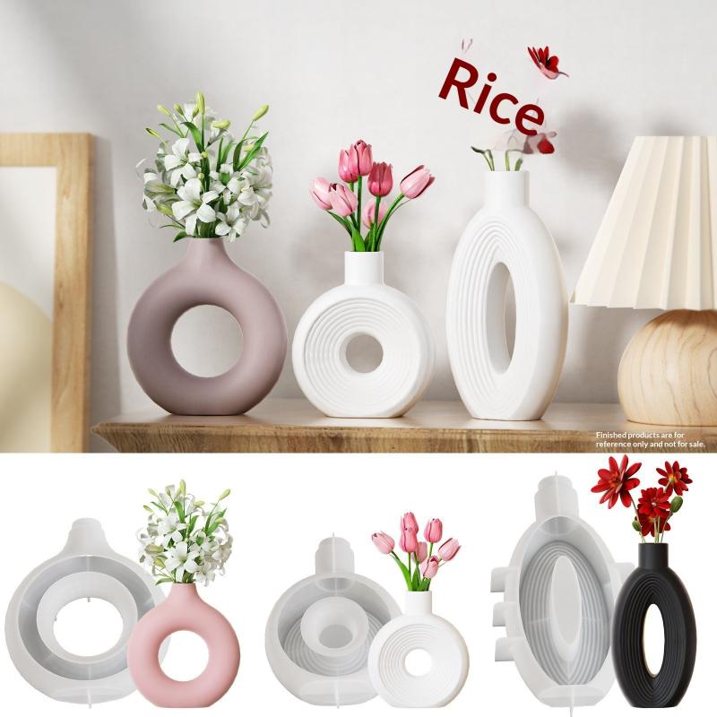 Nordic Donut Shape Vase Silico - Donut Mold Silicone review and price