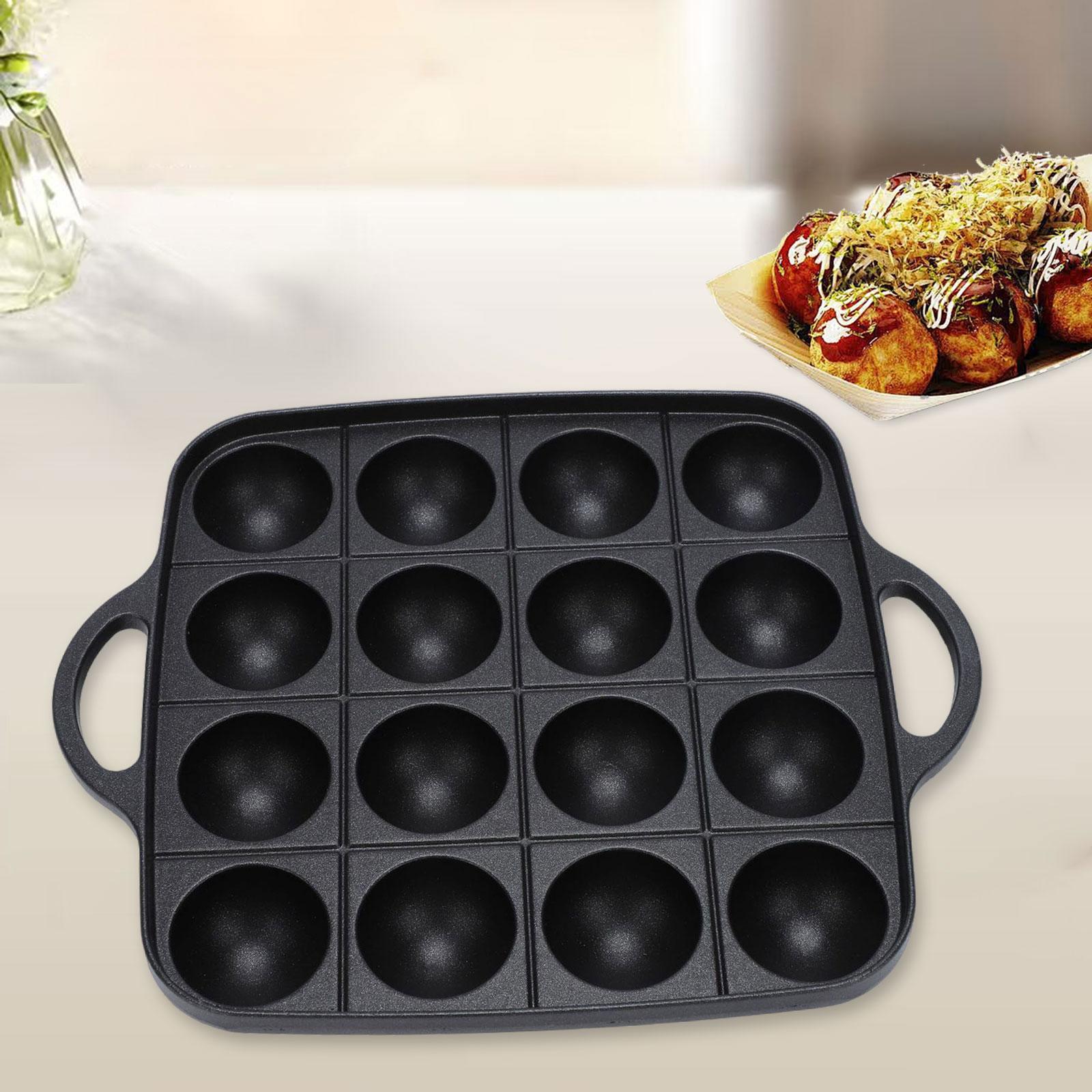 Takoyaki Grill Pan 16 Cavities - Takoyaki Grill Plate review and price