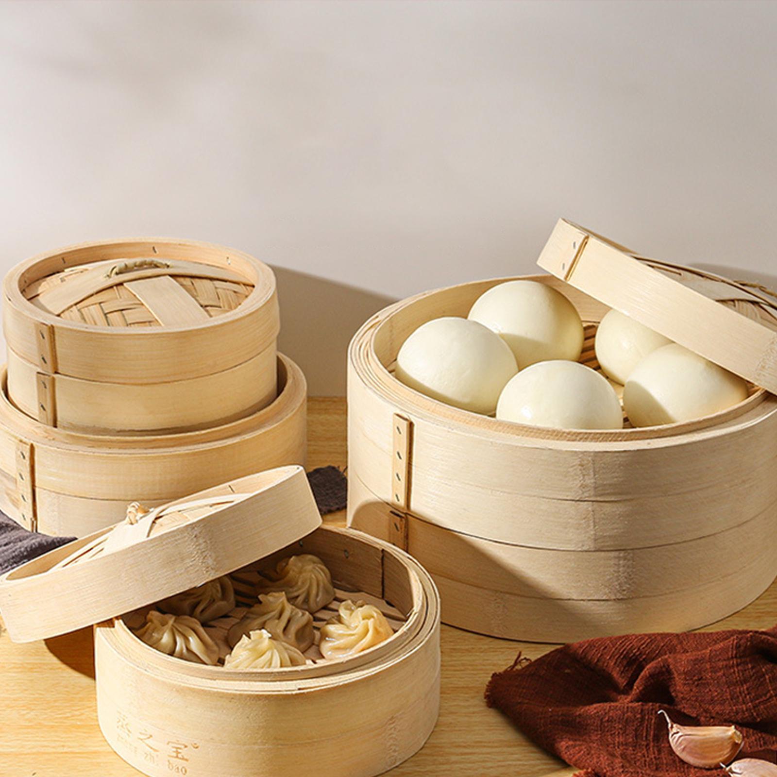 Bamboo Steamer Basket Cooker H - Bao Steamer Bamboo review and price