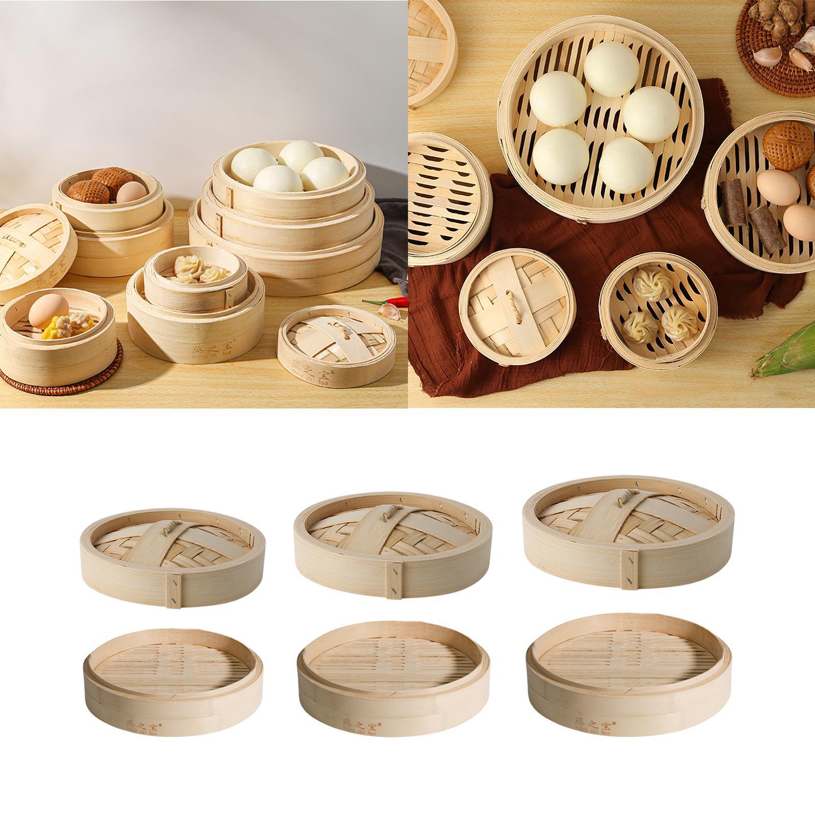 Bamboo Steamer Basket Cooker H - Bao Steamer Bamboo review and price
