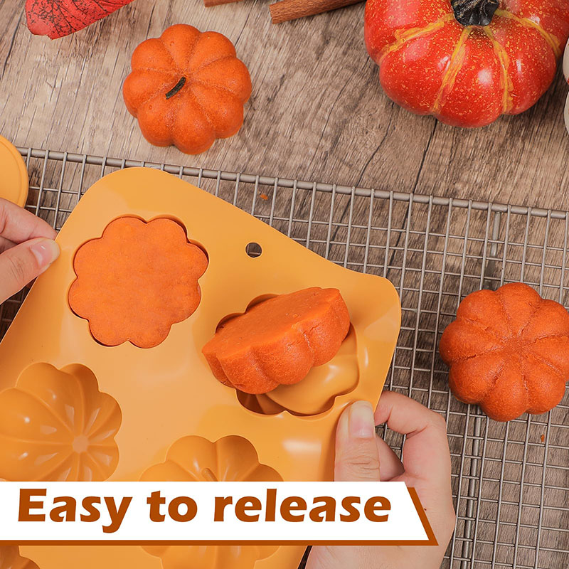 Pumpkin Cake Mold Silicone Pum - Donut Mold Silicone review and price