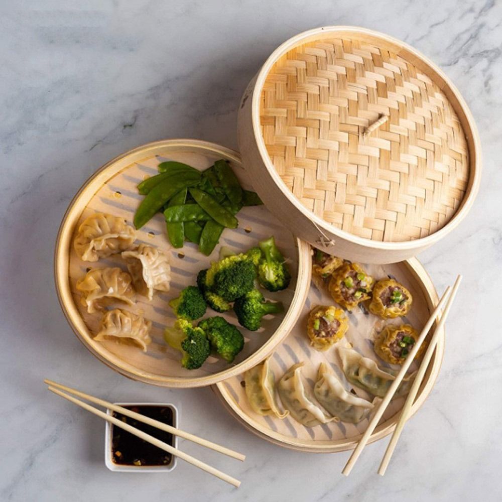 Chinese Steamer Bamboo Steamer - Bao Steamer Bamboo review and price