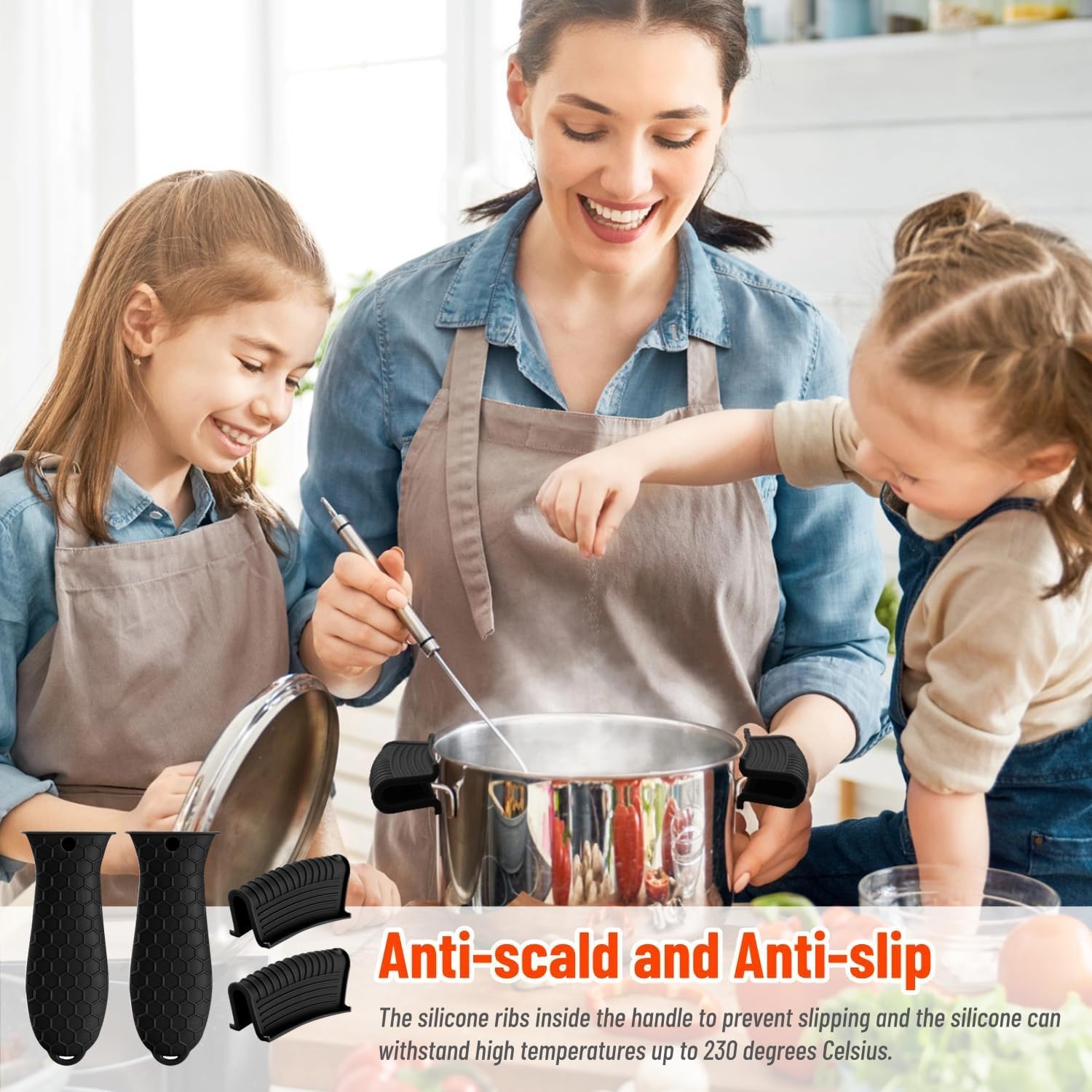Silicone Heat-Resistant Handle - Cast Iron Corn review and price
