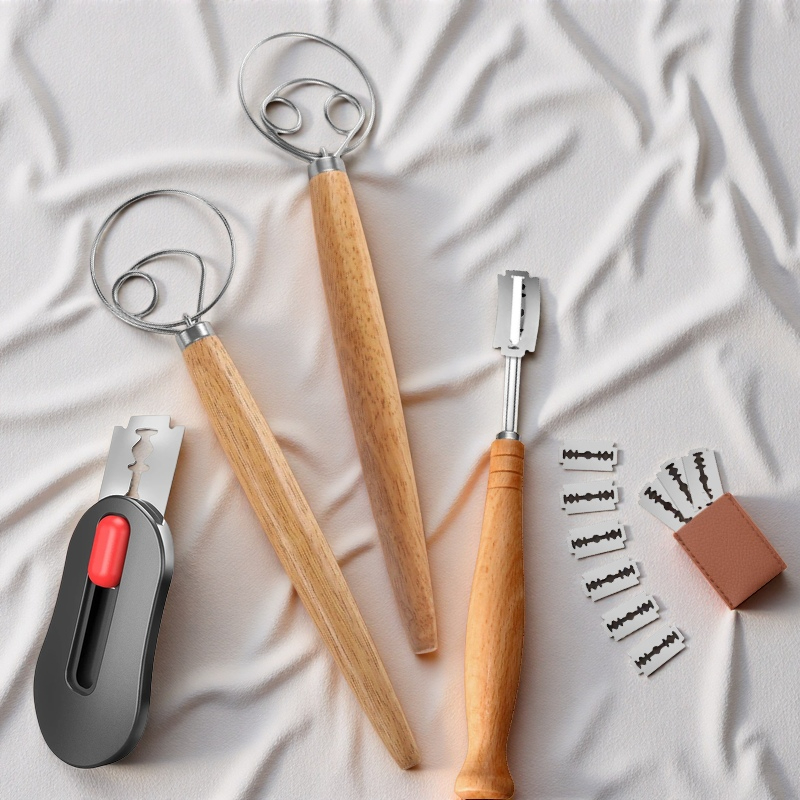 Kitchen Bread Cutter Set Cake  - Danish Pancake Pan review and price