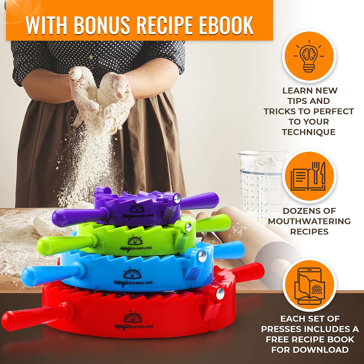 Dumpling Maker Kit, Set of 4 - - Momo Mold Press review and price