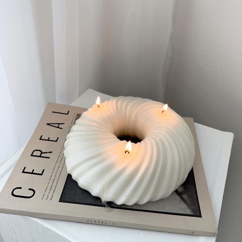 Big Donut shape Silicone Candl - Donut Mold Silicone review and price