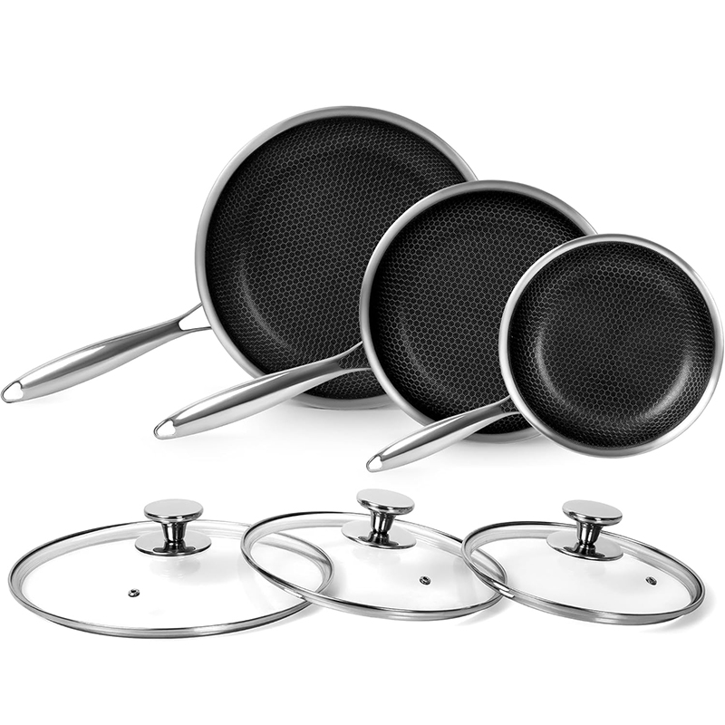 Stainless Steel Frying Pan wit - Egg Waffle Pan review and price