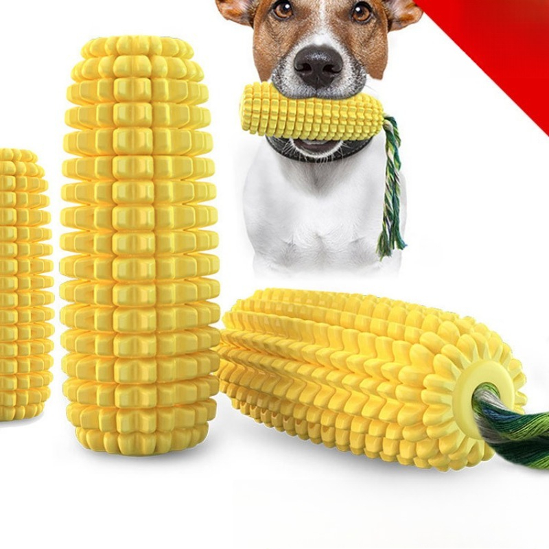 Squeaky Corn Dog Toothbrush Ch - Corn Dog Stick review and price