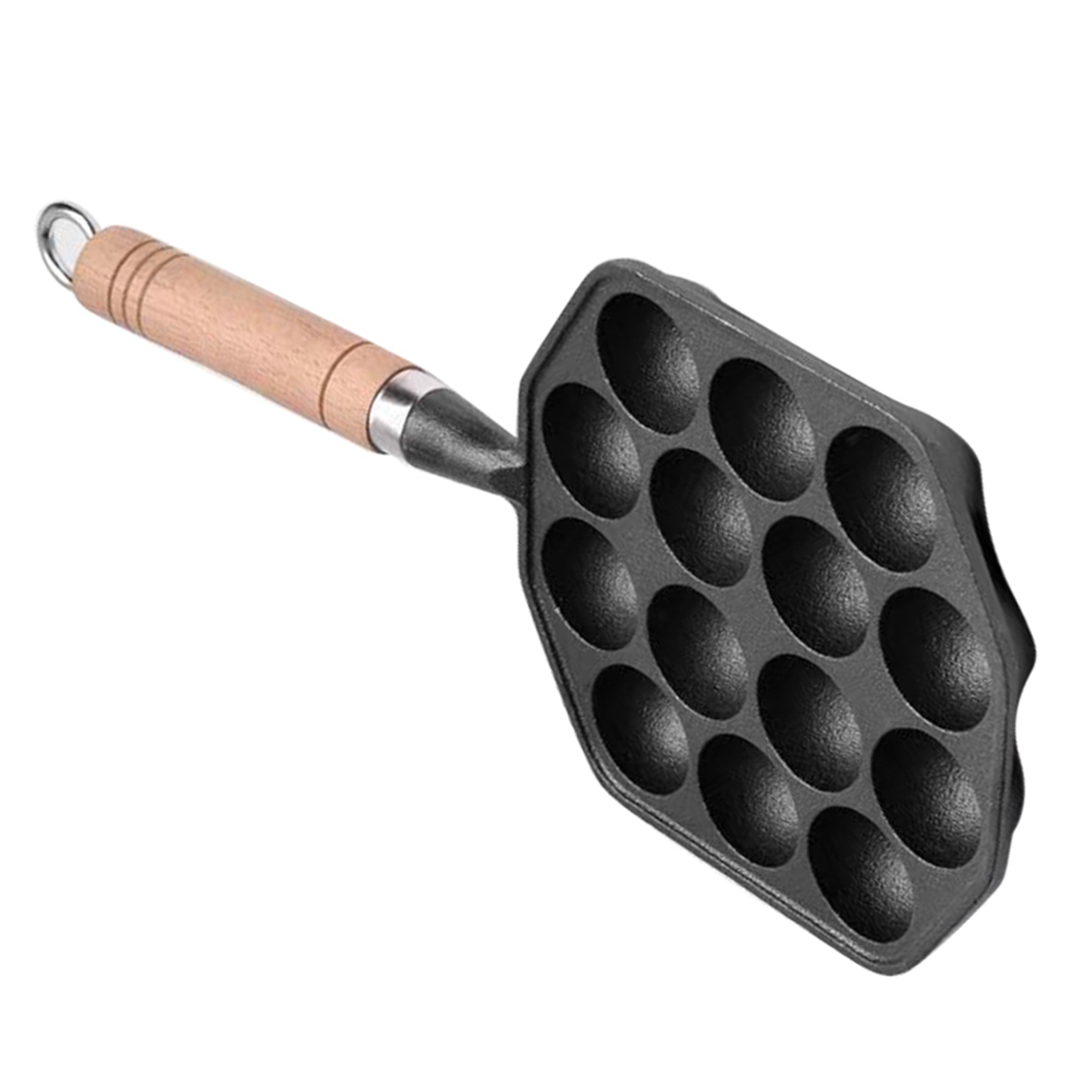 14 Holes Takoyaki Pan Nonstick - Egg Waffle Pan review and price