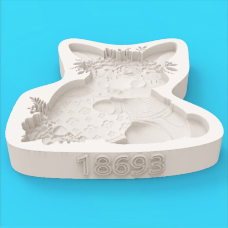 Easter Wreath Bunny Silicone B - Bunny Cake Mold review and price
