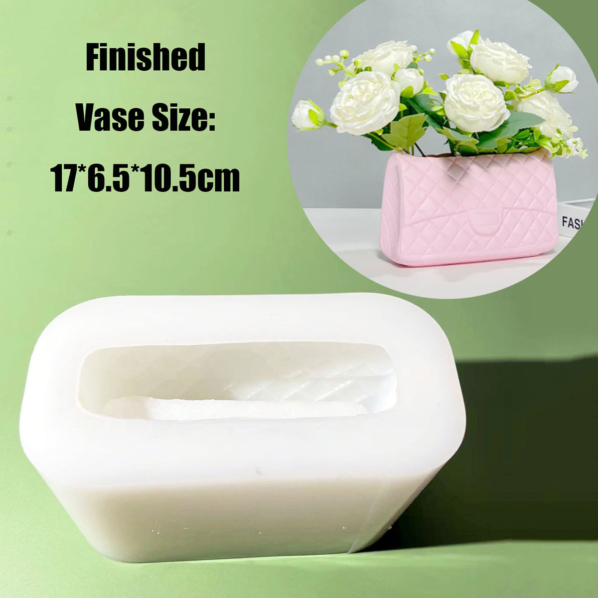 Luxury Handbag Vase Silicone M - Potsticker Mold review and price