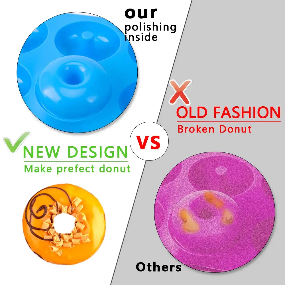 6 Holes Silicone Donut Mold Ba - Donut Mold Silicone review and price