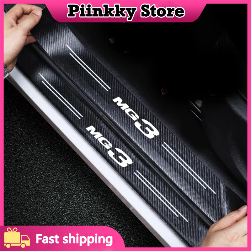 for MG 3 MG3 Logo Car Door Sil - Crepe Pan Carbon review and price