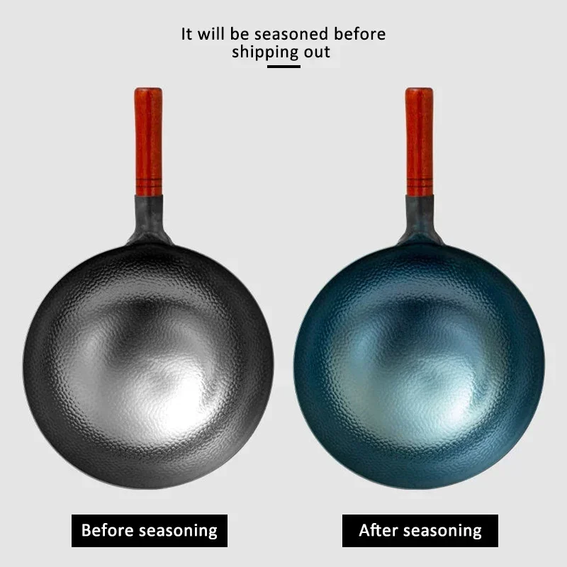 Traditional Handmade Iron Wok  - Cast Iron Corn review and price