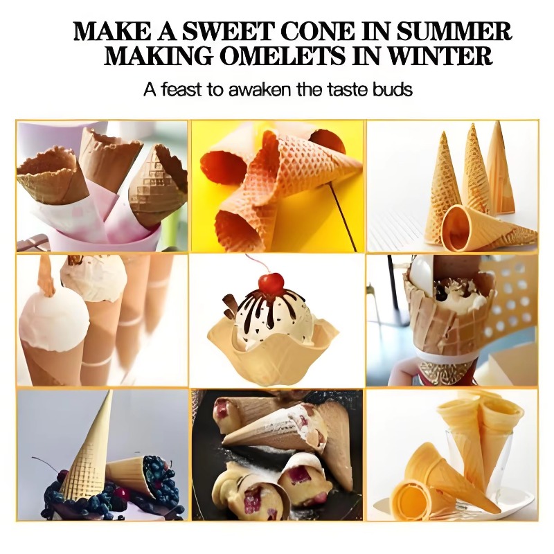 Wholesale Electric Crispy Cone - Waffle Cone Maker review and price