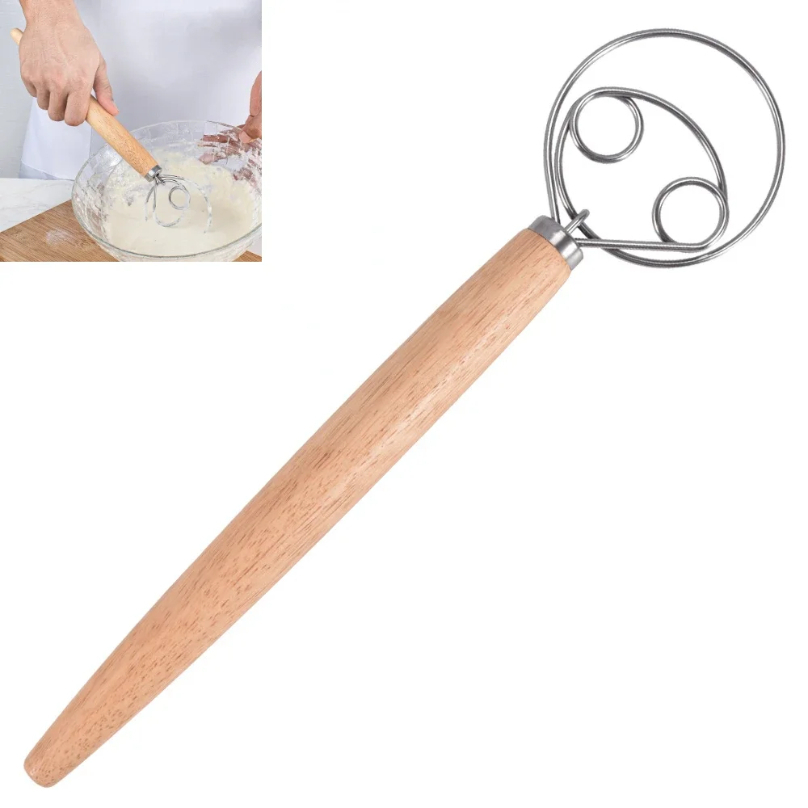 Large Hand Danish Dough Whisk  - Danish Pancake Pan review and price