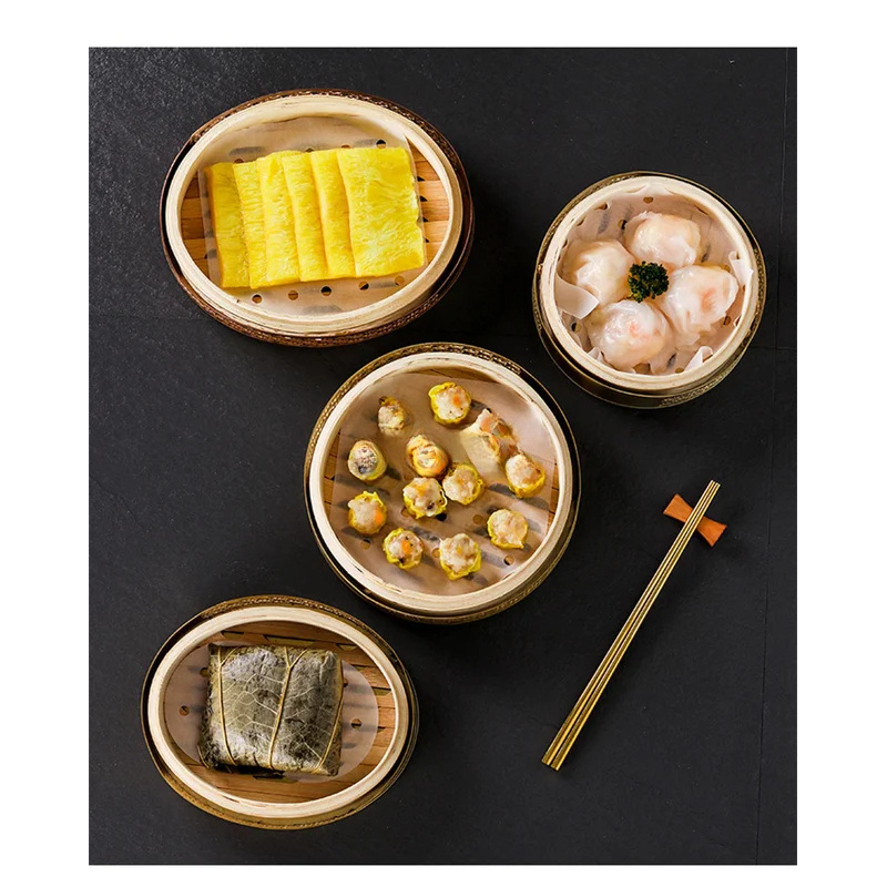 Chinese Bamboo Dimsum Lid Dump - Bao Steamer Bamboo review and price