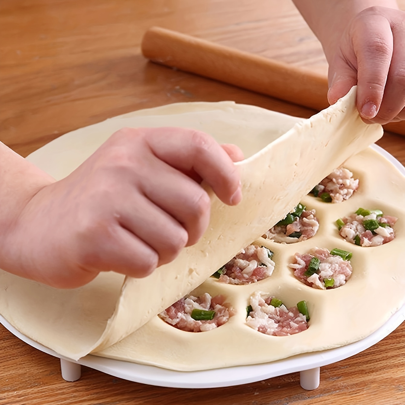 1pc- Simple Chinese Dumplings  - Dumpling Press Set review and price