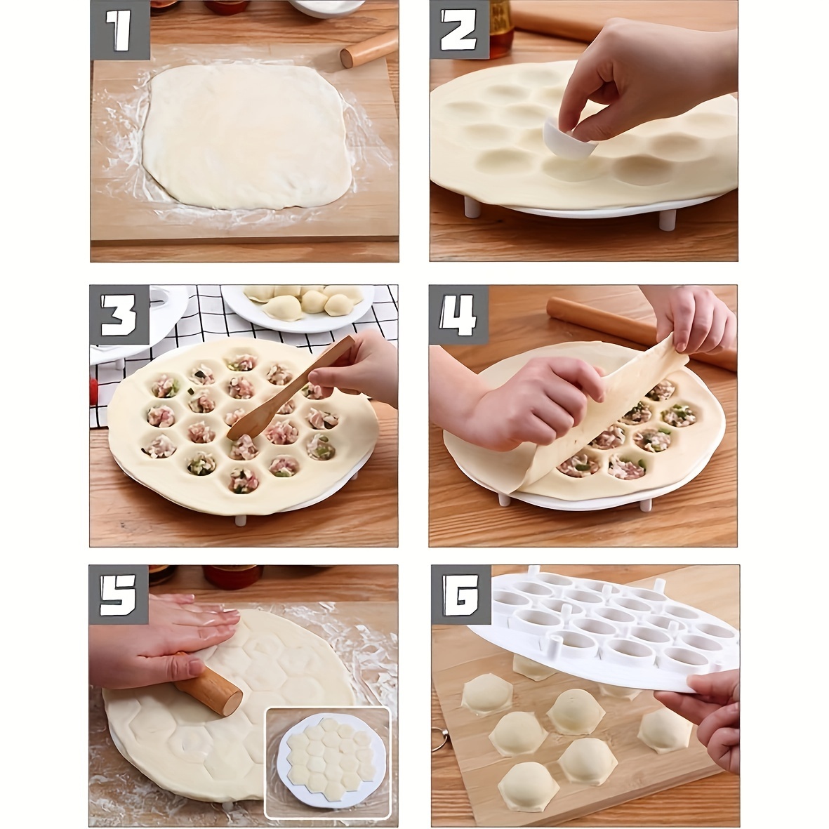 1pc- Simple Chinese Dumplings  - Dumpling Press Set review and price