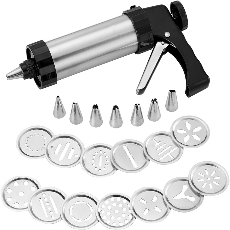Multipurpose Aluminum Cookie M - Churros Maker Gun review and price