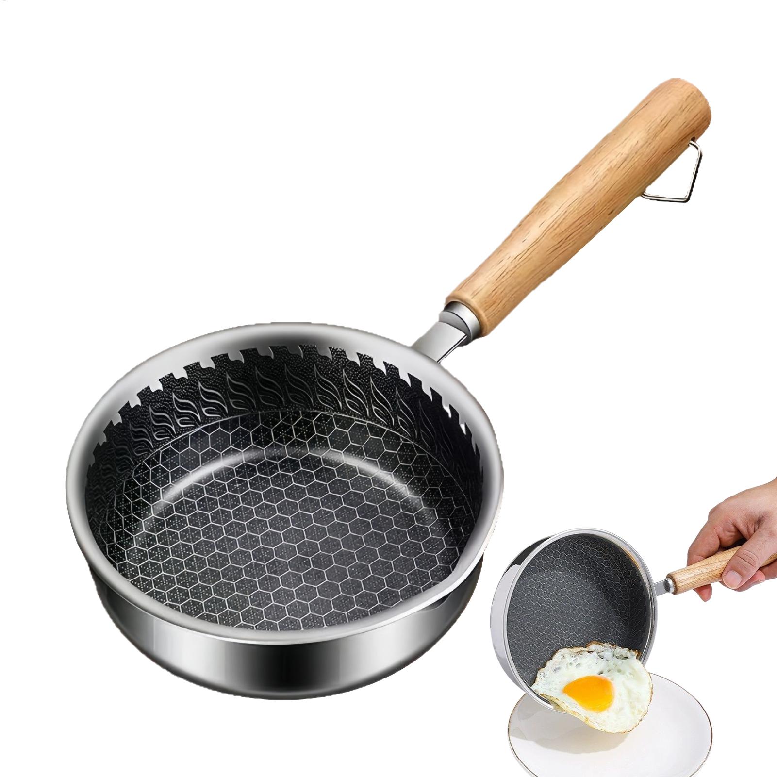 Nonstick Mini Frying Pan Woode - Egg Waffle Pan review and price