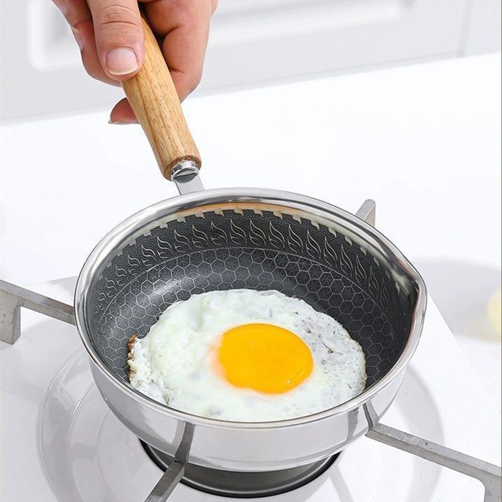 Nonstick Mini Frying Pan Woode - Egg Waffle Pan review and price