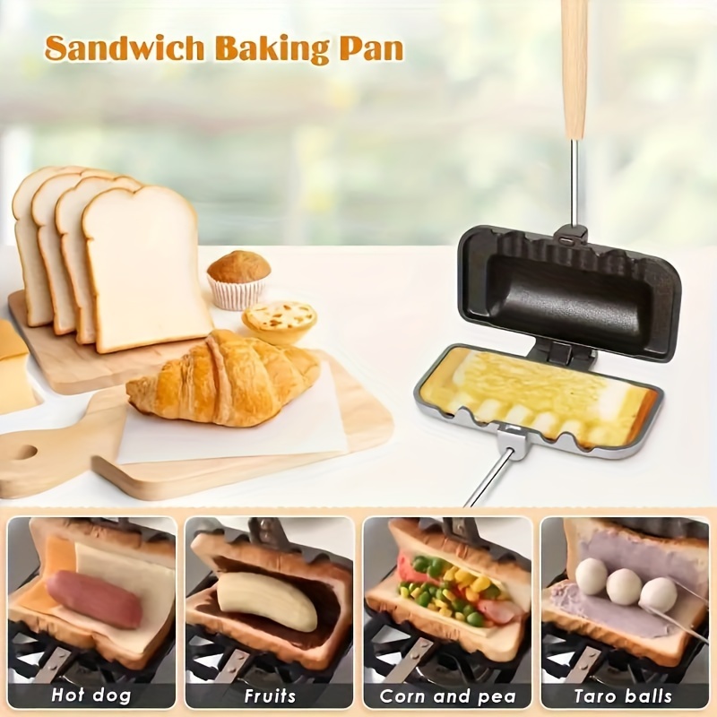 1pcs Breakfast Sandwich Maker  - Hot Dog Press review and price