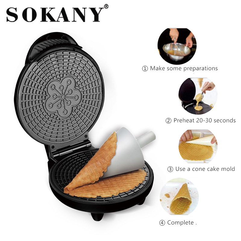 Electric Crispy Egg Roll Maker - Waffle Cone Maker review and price