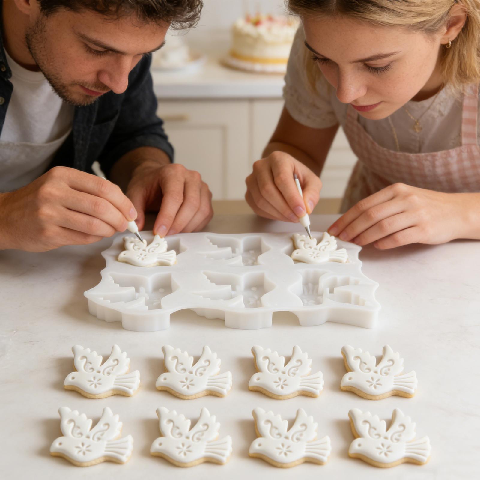 Bird Shape Silicone Mold 6-Cav - Potsticker Mold review and price
