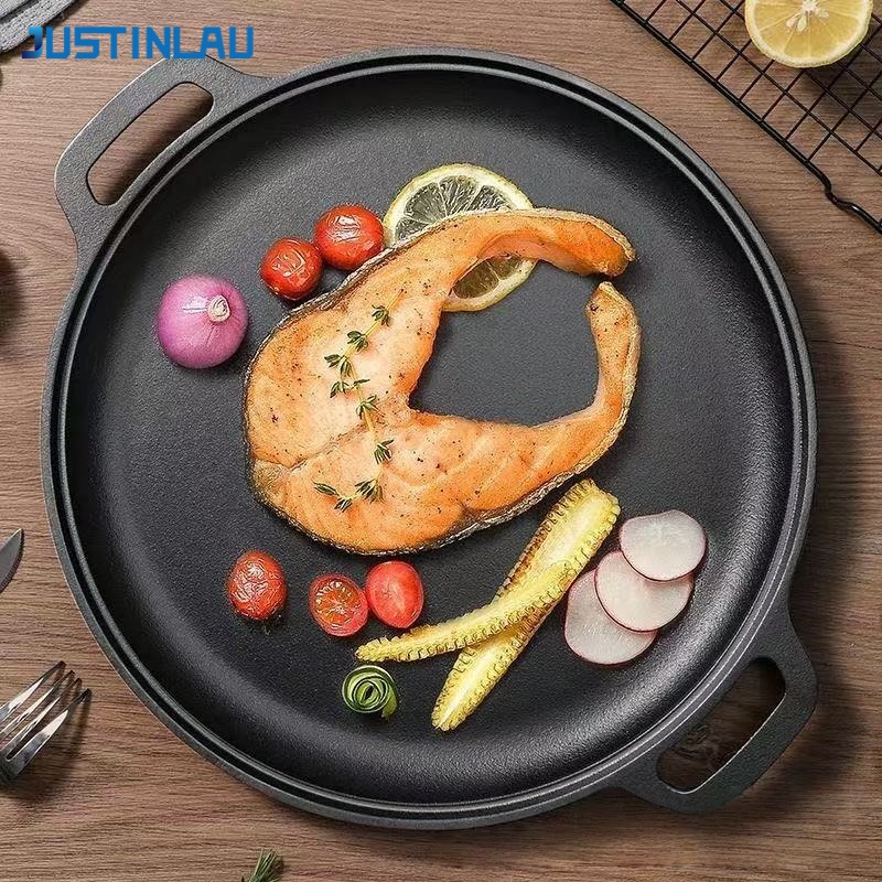 JUSTINLAU Double-Ear Frying Pa - Mini Pancake Griddle review and price