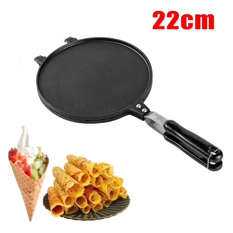 22cm Non-Stick Egg Roll Waffle - Egg Waffle Pan review and price