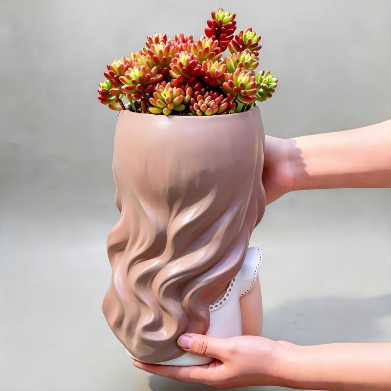 Large Fairy Girl Flower Pot Si - Potsticker Mold review and price